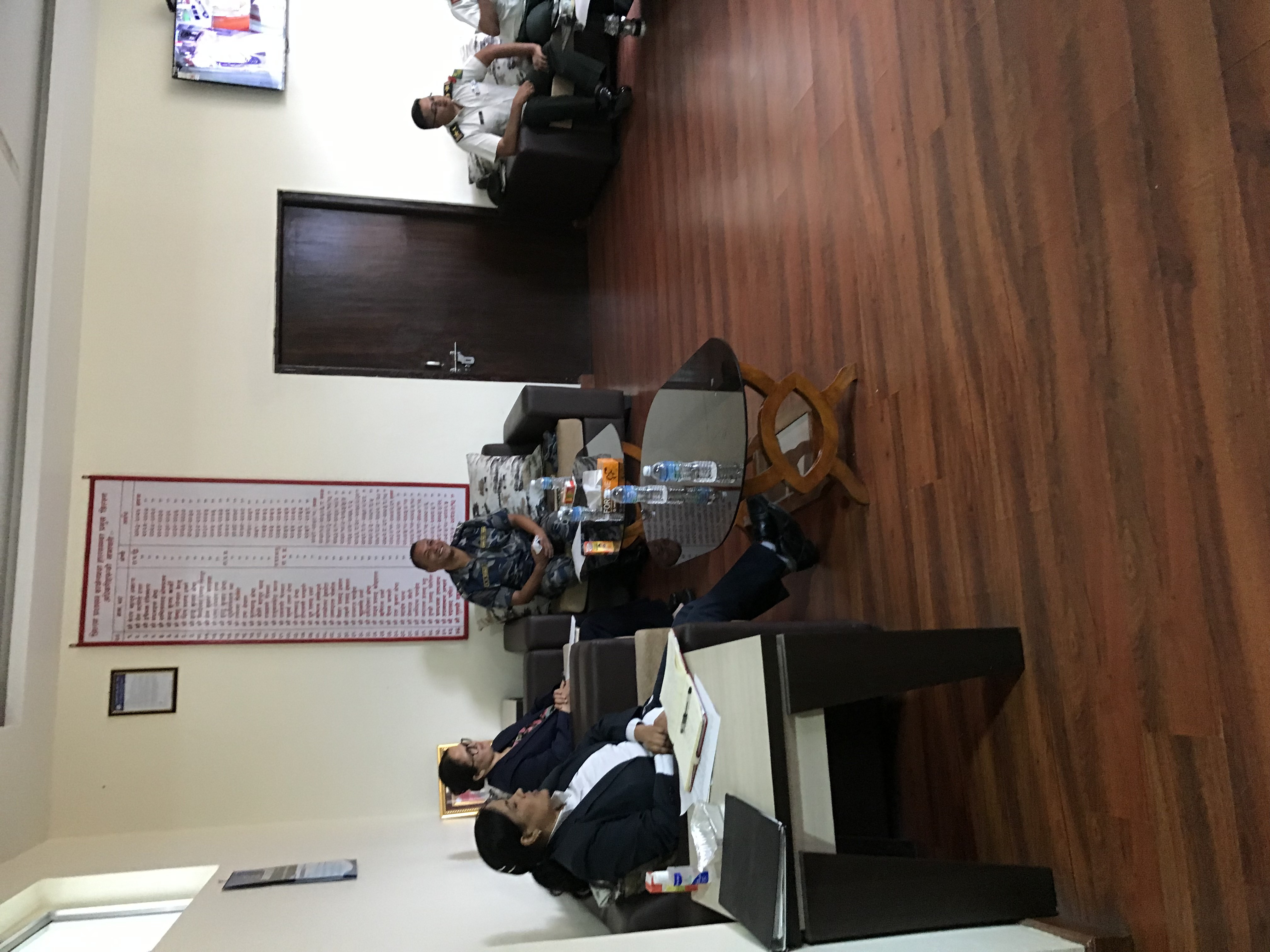 ललितपुर काठमाडौ र भक्तपुर जिल्लाका प्रमुख जिल्ला अधिकारीहरुको अन्तर जिल्ला सुरक्षा समन्वय वैठक