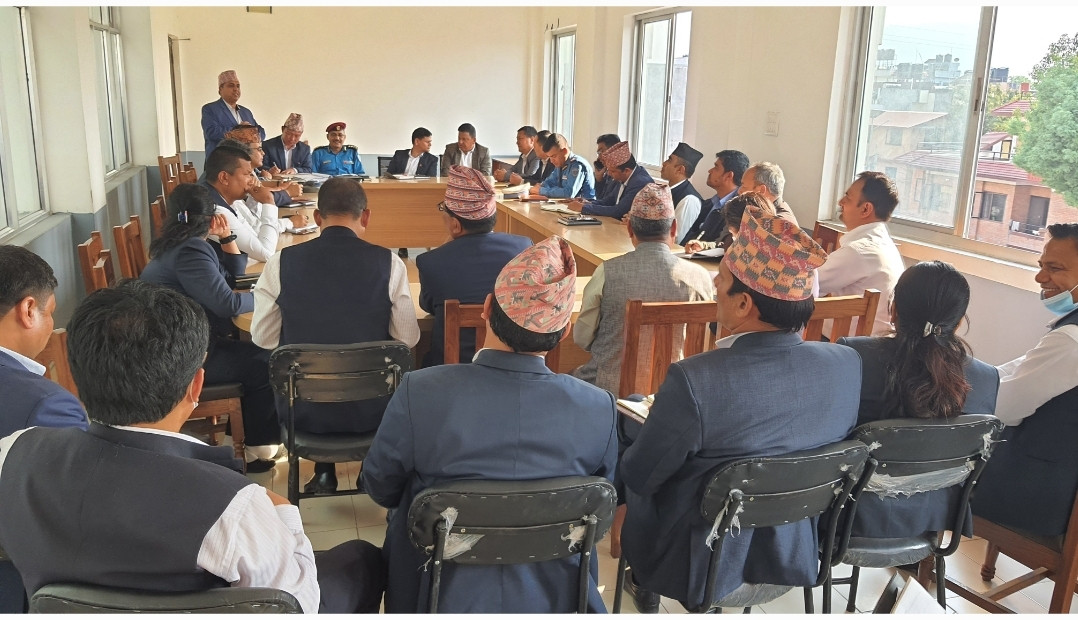 २०८० साल बैशाख महिनाको कार्यालय प्रमुखको बैठक